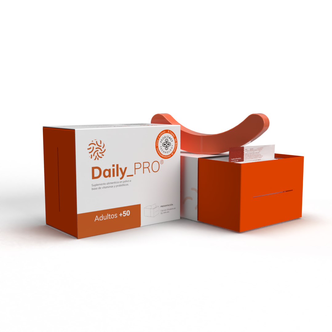 Daily PRO +50® / Probiótico Adulto Mayor 60 billones