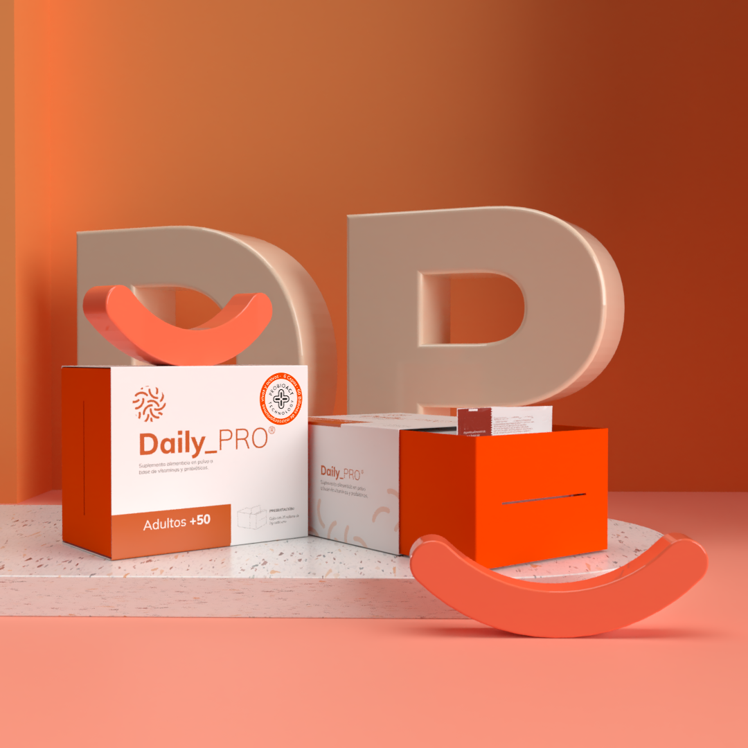 Daily PRO +50® / Probiótico Adulto Mayor 60 billones
